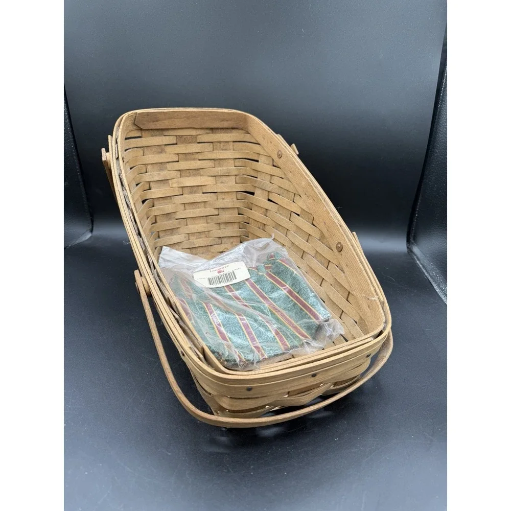 Longaberger 1983 Large Vegetable Basket 🧺🥕 w/ NIP Liner • Early Collectible